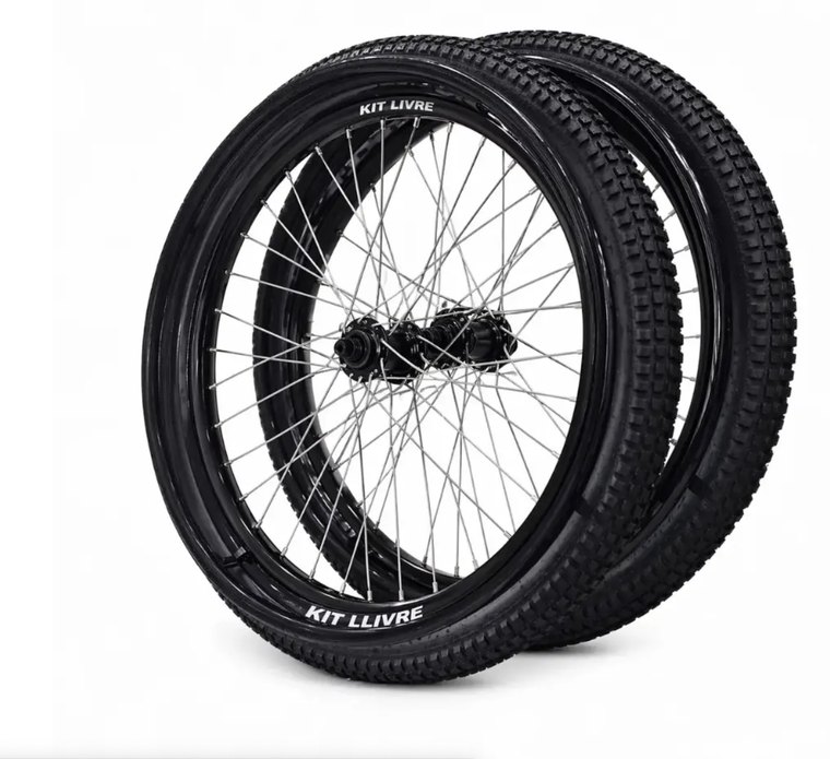 Rodas esportivas Livre — modelos Guepardo e Mamute
